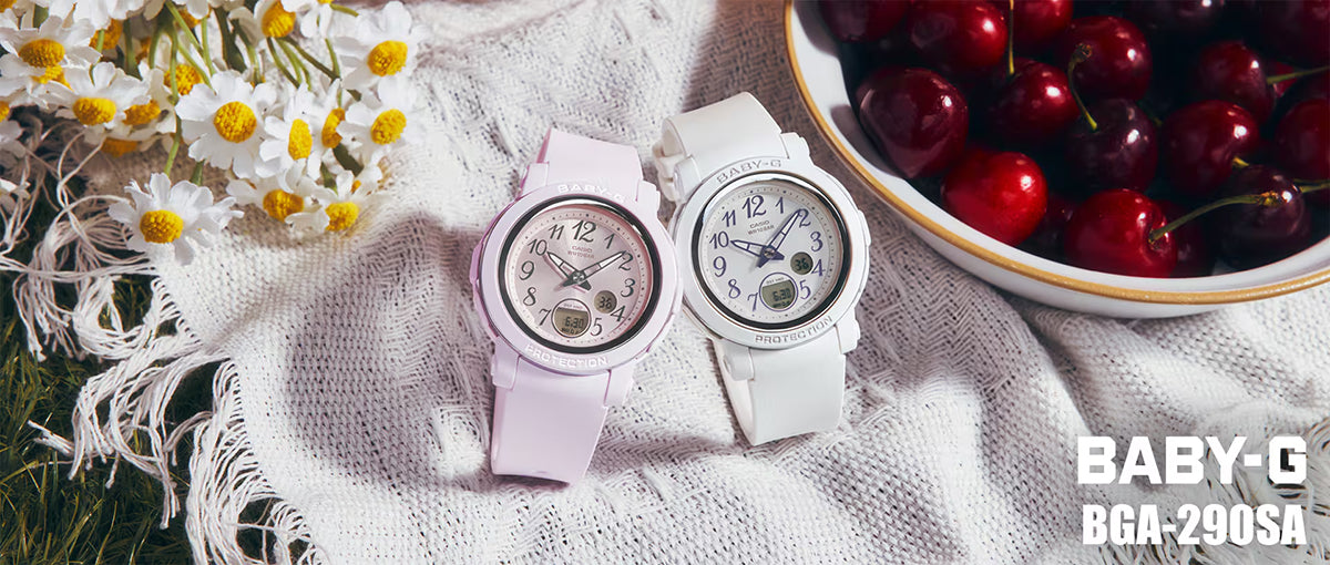 BABY-G BGA-290シリーズ スタンダード アラビック ライトパープル BGA-290SA-6AJF レディース 電池式 アナデジ