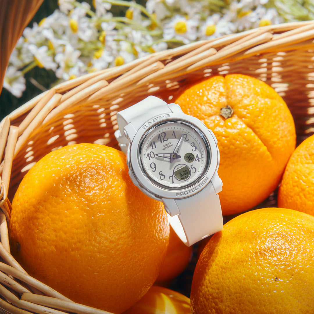BABY-G BGA-290シリーズ スタンダード アラビック ホワイト BGA-290SA-7AJF レディース 電池式 アナデジ