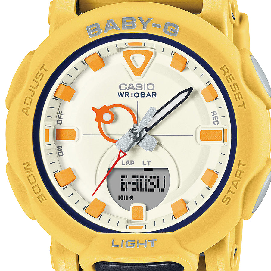 BABY-G レトロポップカラー マスタードイエロー BGA-310RP-9AJF レディース 腕時計 アナデジ 国内正規品 カシオ