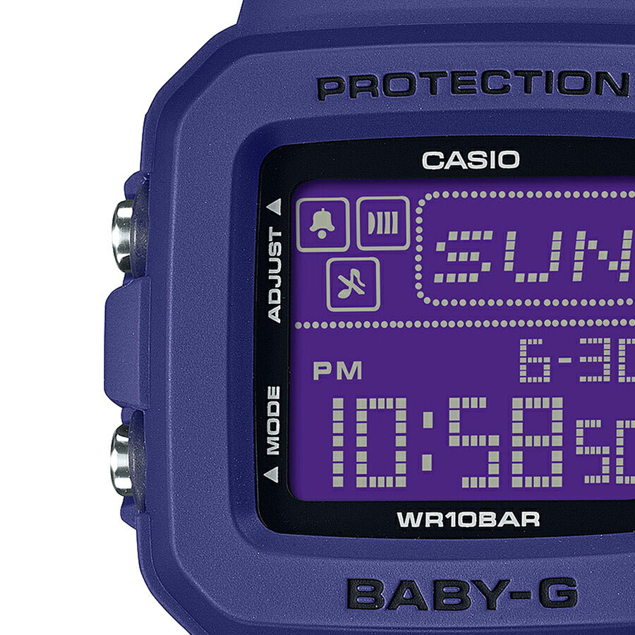 BABY-G+PLUS BGD-10K-2JR レディース 電池式 デジタル スクエア 樹脂