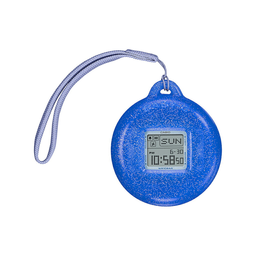 BABY-G BABY-G+PLUS ベイビージープラス レトロゼリー ブルー BGD-10KG-2JR レディース 電池式 デジタル スクエア 樹脂バンド 専用ホルダーつき