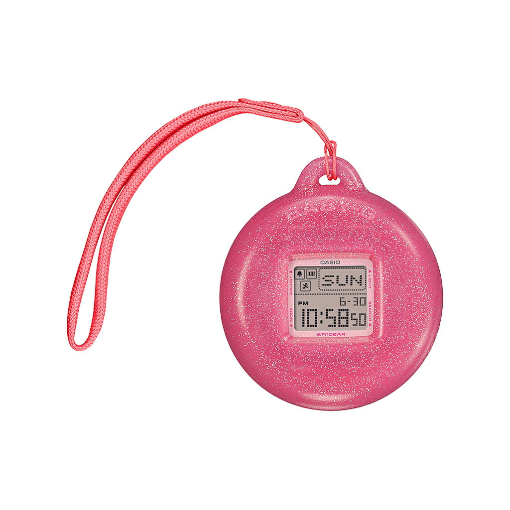 BABY-G BABY-G+PLUS ベイビージープラス レトロゼリー ピンク BGD-10KG-4JR レディース 電池式 デジタル スクエア 樹脂バンド 専用ホルダーつき