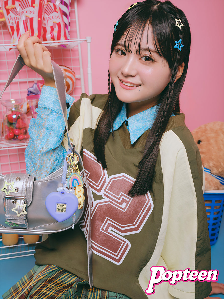 BABY-G BABY-G+PLUS ベイビージープラス ハートポップカラー BGD-10KH-2BJR レディース 電池式 デジタル スクエア 樹脂バンド ブルー 専用ホルダーつき