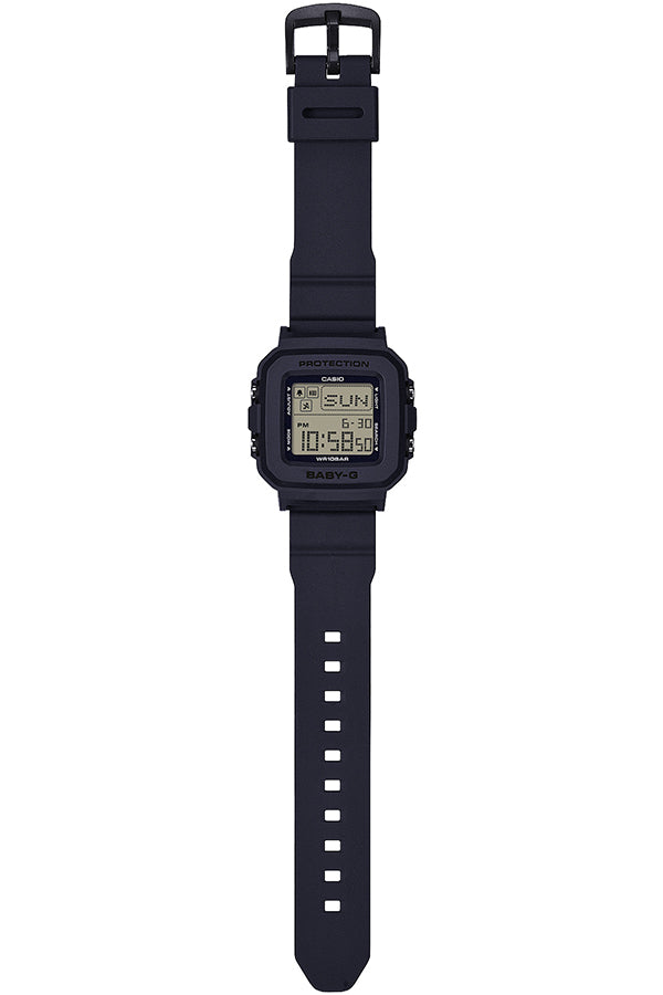 BABY-G BABY-G+PLUS ベイビージープラス ハートポップカラー BGD-10KH-2CJR レディース 電池式 デジタル スクエア 樹脂バンド ネイビー 専用ホルダーつき