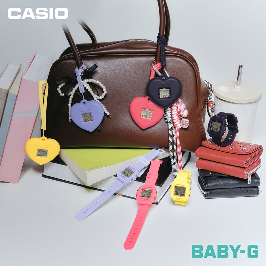 【新品】カシオ CASIO Baby-G 腕時計 レディース BGD-10KH-2CDR BABY-G＋PLUS BGD-10 Series クォーツ 電池式 ネイビーxネイビー デジタル表示 BABY-G BABY-G+PLUS ベイビージープラス ハートポップカラー BGD-10KH