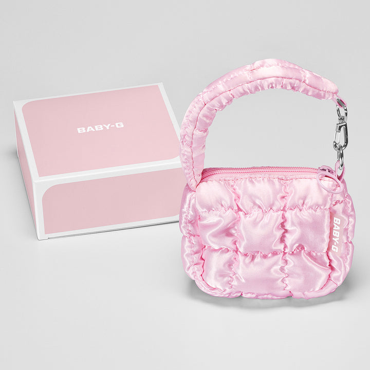 BABY-G スプリングパッケージ 2026 ホワイト ピンク BGD-5650SP-7CJR レディース 電波ソーラー デジタル スクエア