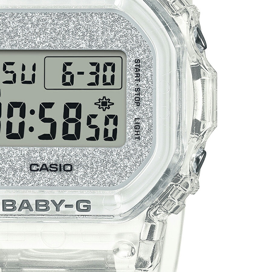 BABY-G デジタル腕時計 BGD-565GC-7JF クリア ラメ BABY-G グリッターカラーズ BGD-565GC-7JF レディース 電池式 デジタル
