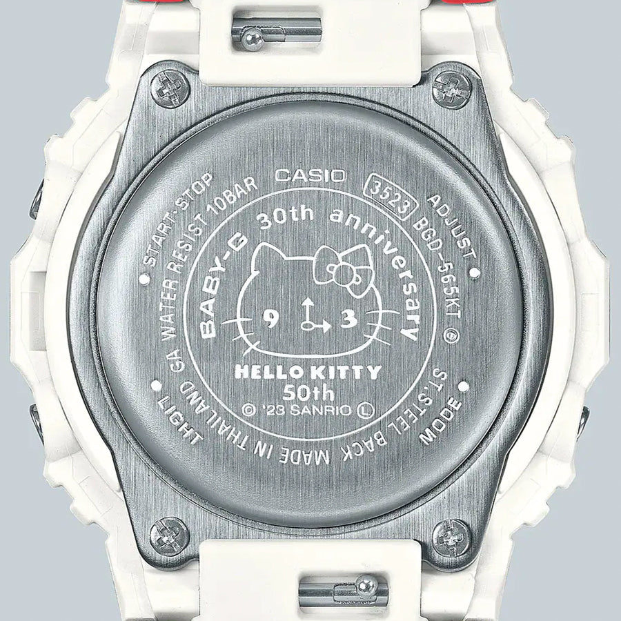 BABY-G ベビーG HELLO KITTY コラボレーションモデル BGD-565KT-7JR レディース 腕時計 電池式 デジタル 国内正規品 カシオ