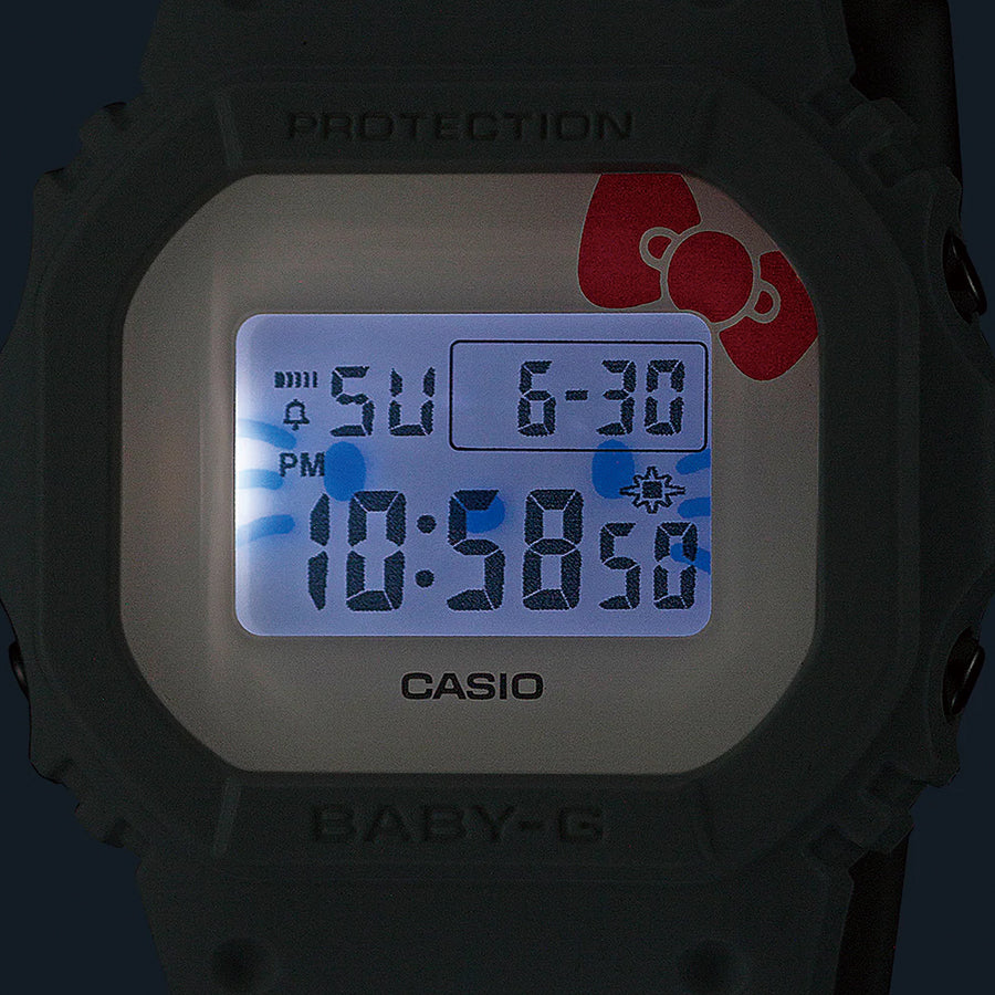 BABY-G ベビーG HELLO KITTY コラボレーションモデル BGD-565KT-7JR レディース 腕時計 電池式 デジタル 国内正規品 カシオ