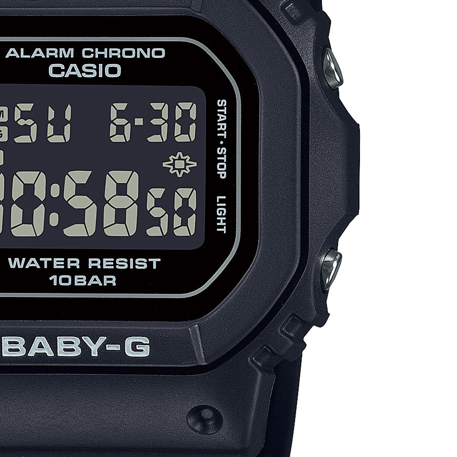 BABY-G BGD-565シリーズ 小型 スリム スクエア BGD-565U-1JF レディース 腕時計 電池式 デジタル ブラック 反転液晶 国内正規品 カシオ