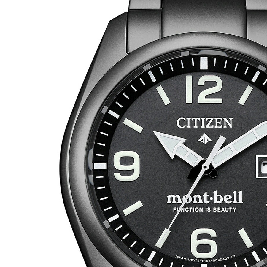 シチズン プロマスター mont-bell モンベル コラボレーション限定モデル BN0245-58E メンズ ソーラー ブラック