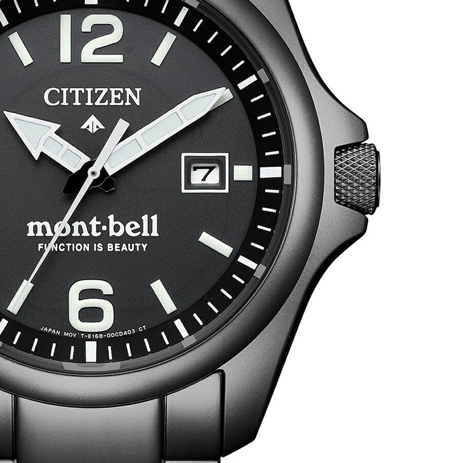 シチズン プロマスター mont-bell モンベル コラボレーション限定モデル BN0245-58E メンズ ソーラー ブラック