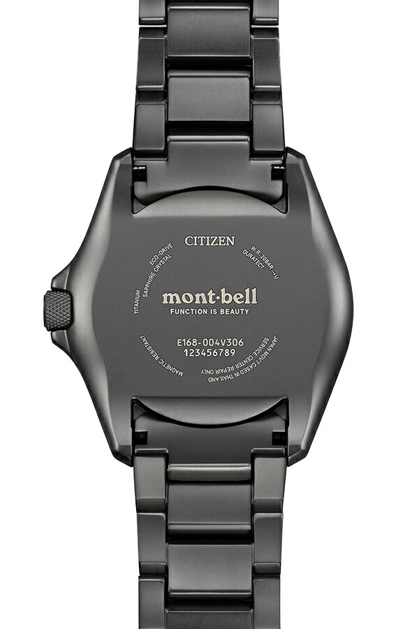 シチズン プロマスター mont-bell モンベル コラボレーション限定モデル BN0245-58E メンズ ソーラー ブラック