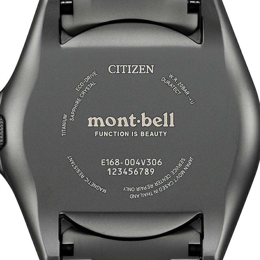 シチズン プロマスター mont-bell モンベル コラボレーション限定モデル BN0245-58E メンズ ソーラー ブラック