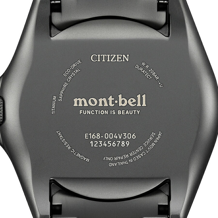 シチズン プロマスター mont-bell モンベル コラボレーション限定モデル BN0245-58E メンズ ソーラー ブラック