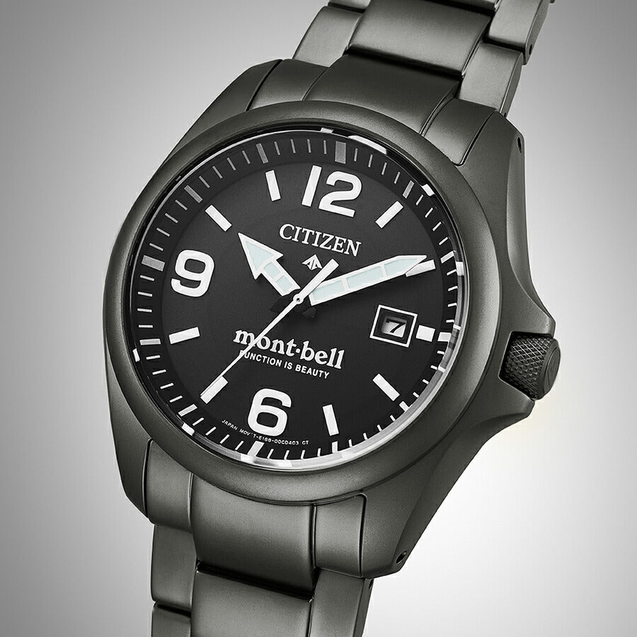 シチズン プロマスター mont-bell モンベル コラボレーション限定モデル BN0245-58E メンズ ソーラー ブラック