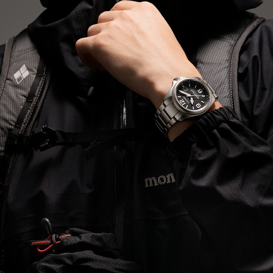 シチズン プロマスター mont-bell モンベル コラボレーション限定モデル BN0247-52E メンズ ソーラー ブラックダイヤル シルバー