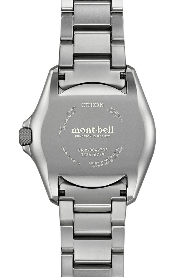 シチズン プロマスター mont-bell モンベル コラボレーション限定モデル BN0247-52E メンズ ソーラー ブラックダイヤル シルバー