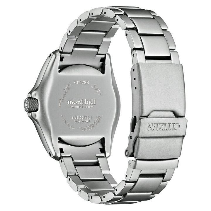 シチズン プロマスター mont-bell モンベル コラボレーション限定モデル BN0247-52E メンズ ソーラー ブラックダイヤル シルバー