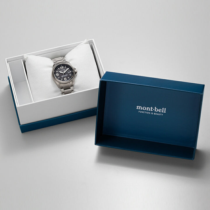 シチズン プロマスター mont-bell モンベル コラボレーション限定モデル BN0247-52E メンズ ソーラー ブラックダイヤル シルバー