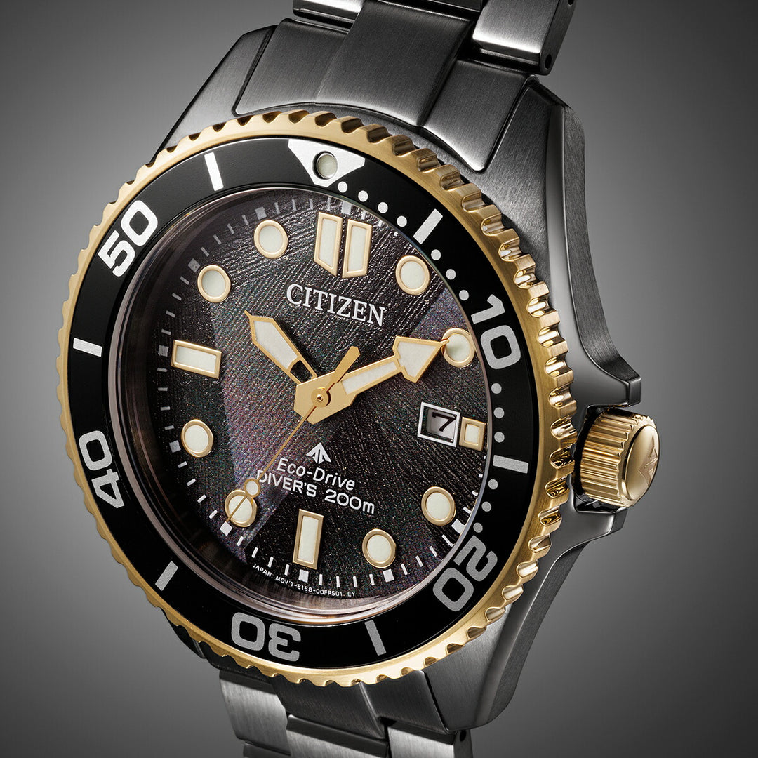 シチズン プロマスター マリンシリーズ エコ・ドライブ 50周年記念 限定モデル LIGHT in BLACK BN0264-53E メンズ ソーラー