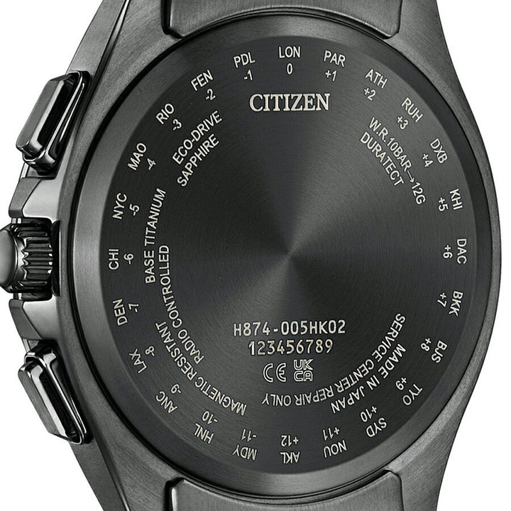 シチズン アテッサ ムーンフェイズ ルナプログラム Shades of Red 限定モデル ブラッドムーン 皆既月食 BY1005-73Z メンズ ソーラー 電波