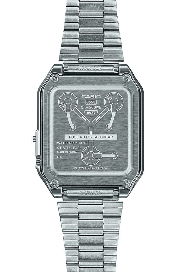 時計 CASIO BACK TO THE FUTURE CA-500WEBF-1AJR CA-500WE-1AJF | CASIO