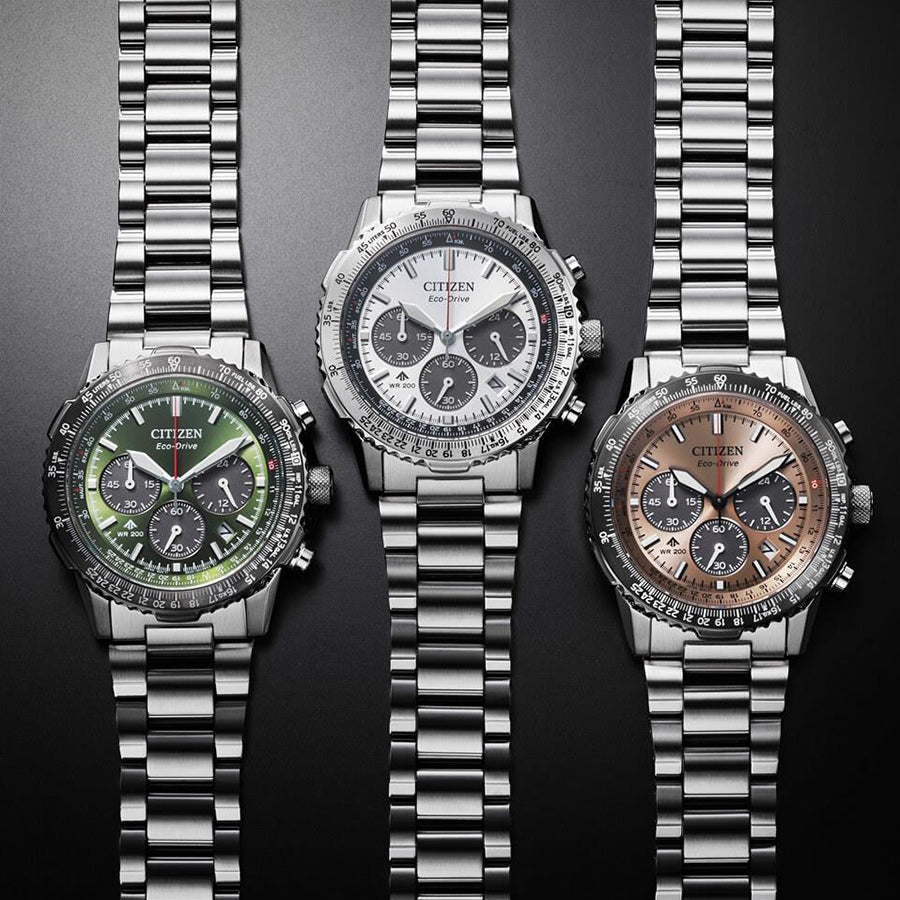 シチズン プロマスター スカイシリーズ エコ・ドライブ クロノグラフ