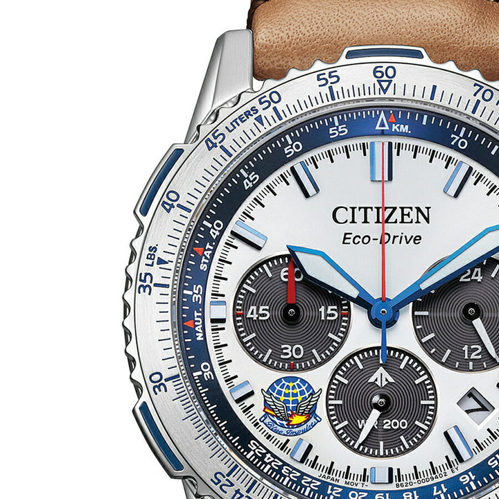 シチズン プロマスター 航空自衛隊 ブルーインパルス 限定モデル 2025 CA4661-09A メンズ ソーラー 革ベルト