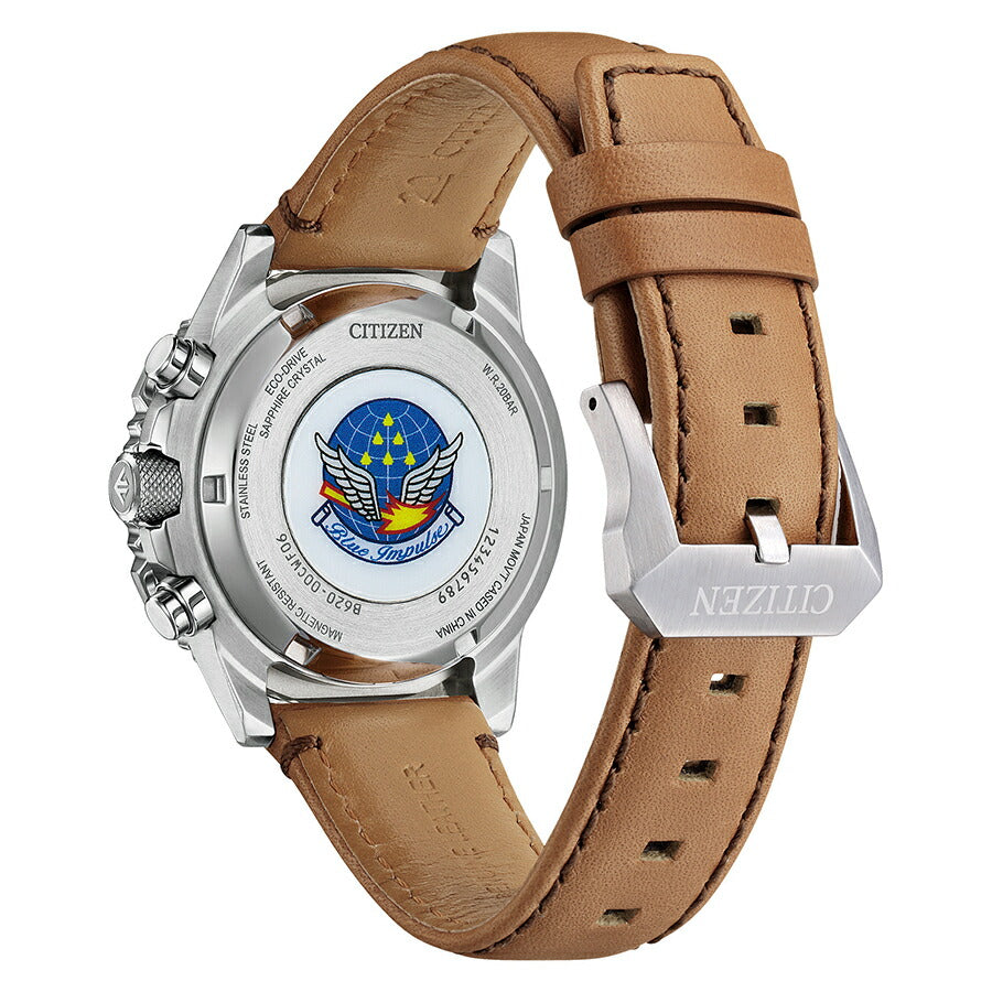 シチズン プロマスター 航空自衛隊 ブルーインパルス 限定モデル 2025 CA4661-09A メンズ ソーラー 革ベルト