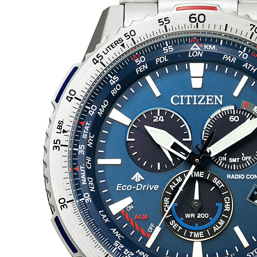 シチズン プロマスター スカイシリーズ 航空計算尺搭載 多機能