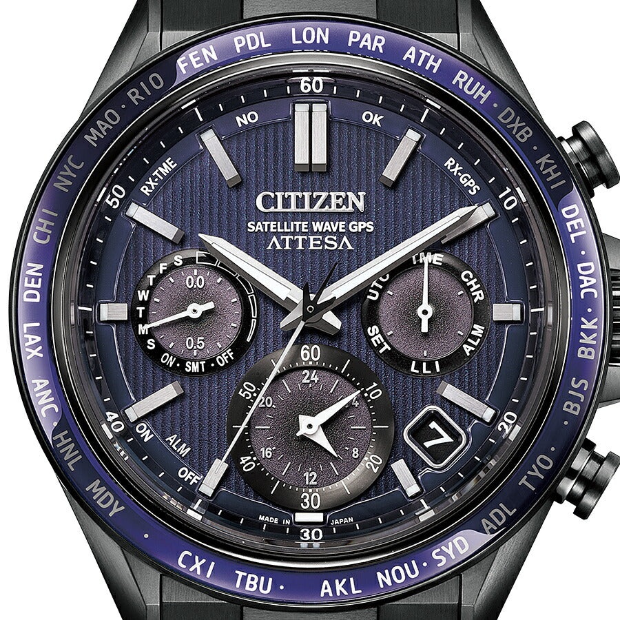 CITIZEN Attesa クロノグラフ 腕時計 ATTESA（CITIZEN） 腕時計 ATTESA アテッサ 光発電エコ・ドライブ電波