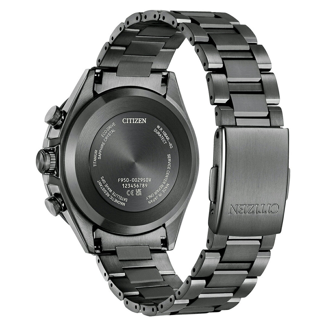 シチズン アテッサ ACT Line アクトライン Shades of Red 限定モデル ブラッドムーン 皆既月食 CC4077-71Z メンズ ソーラー GPS衛星電波受信 クロノグラフ