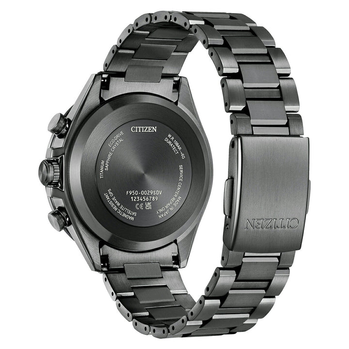 シチズン アテッサ ACT Line アクトライン Shades of Red 限定モデル ブラッドムーン 皆既月食 CC4077-71Z メンズ ソーラー GPS衛星電波受信 クロノグラフ