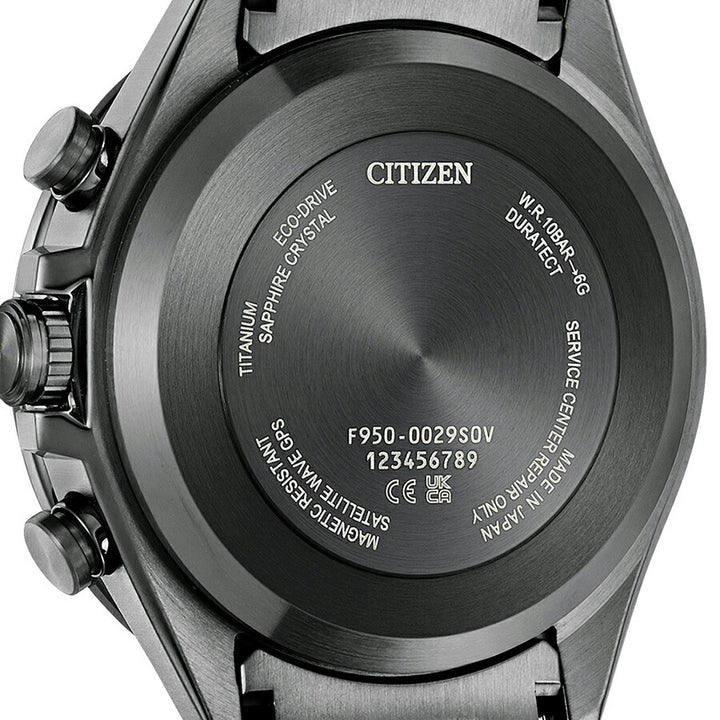 シチズン アテッサ ACT Line アクトライン Shades of Red 限定モデル ブラッドムーン 皆既月食 CC4077-71Z メンズ ソーラー GPS衛星電波受信 クロノグラフ