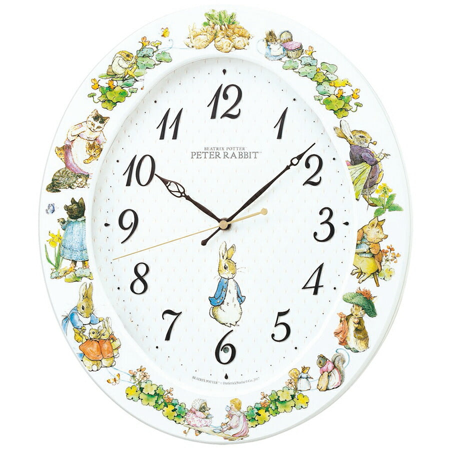 SEIKO ピーターラビット掛時計 電波掛時計 CL615W cl615w.jpg