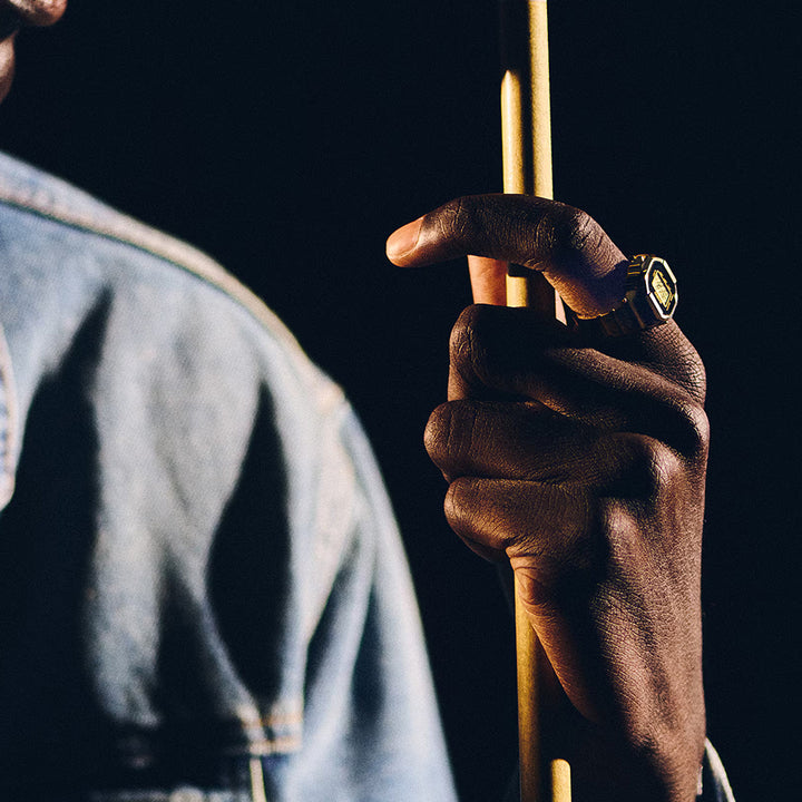 カシオ リングウオッチ ゴールド CRW-001G-9JR メンズ レディース 時計 電池式 デジタル