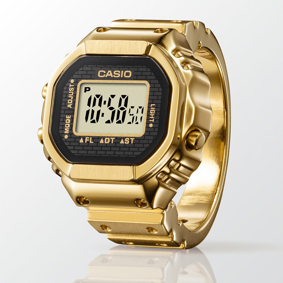 カシオ リングウオッチ ゴールド CRW-001G-9JR メンズ レディース 時計 電池式 デジタル