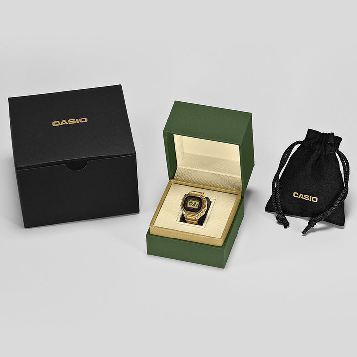 カシオ リングウオッチ ゴールド CRW-001G-9JR メンズ レディース 時計 電池式 デジタル