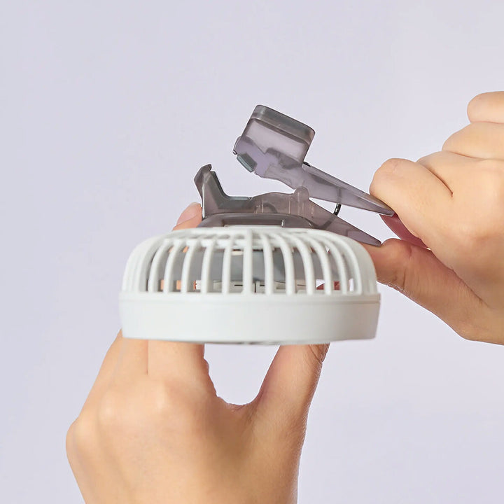 リズム Silky Wind Mobile 4 シリーズ用 日傘 クリップ スモークグレー CYY002RH00