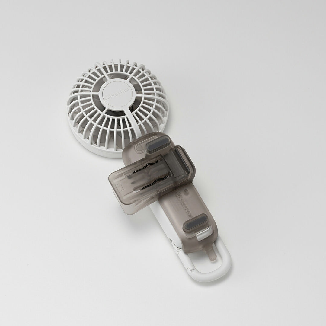 リズム Silky Wind Mobile 4 シリーズ用 日傘 クリップ スモークグレー CYY002RH00