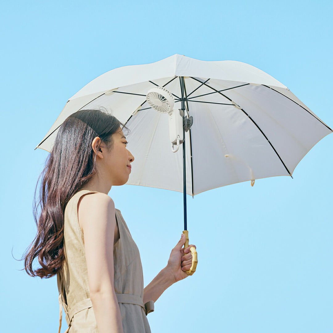 リズム Silky Wind Mobile 4 シリーズ用 日傘 クリップ スモークグレー CYY002RH00