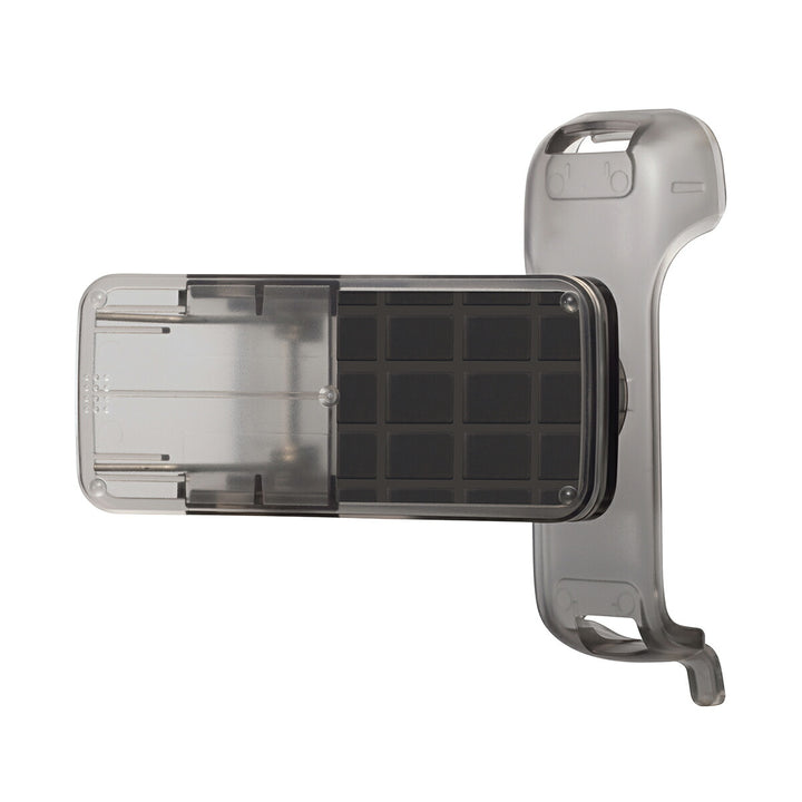 リズム Silky Wind Mobile 4 シリーズ用 マルチクリップ スモークグレー CYY003RH00