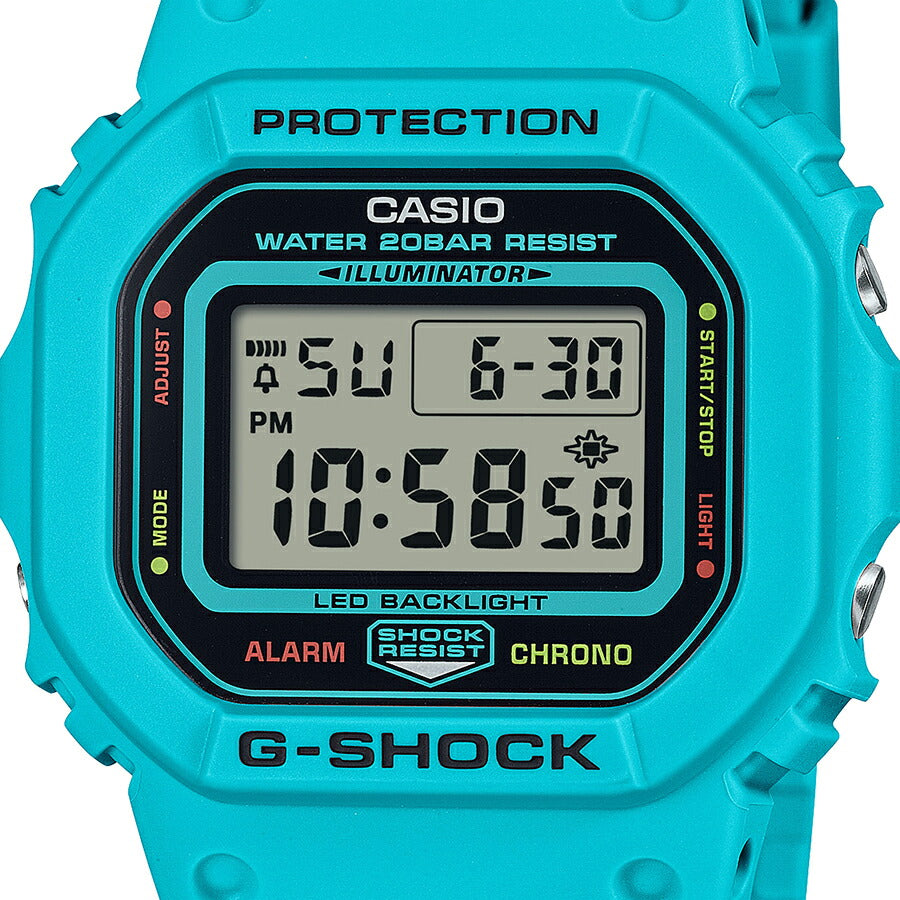 G-SHOCK 5600 ENERGY PACK エナジーパック DW-5600EP-2JF メンズ 腕時計 電池式 スクエア デジタル 樹脂バンド ブルー 国内正規品 カシオ