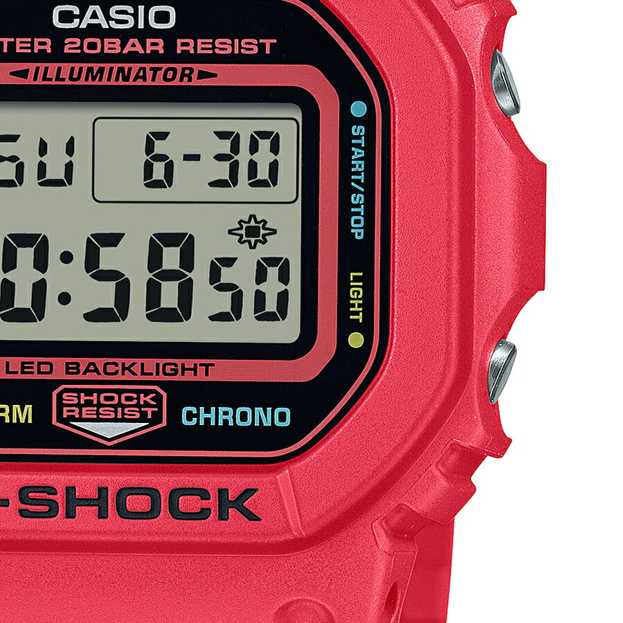 G-SHOCK 5600 ENERGY PACK エナジーパック DW-5600EP-4JF メンズ 腕時計 電池式 スクエア デジタル 樹脂バンド レッド 国内正規品 カシオ