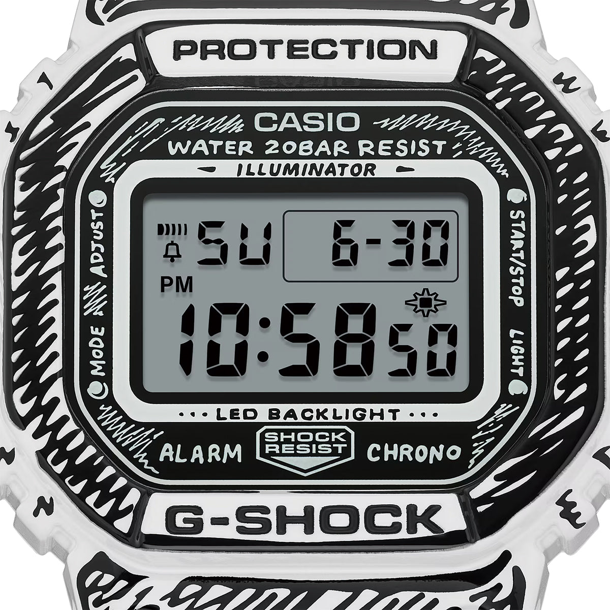 G-SHOCK Joshua Vides コラボレーションモデル ホワイト DW-5600JV-7JR