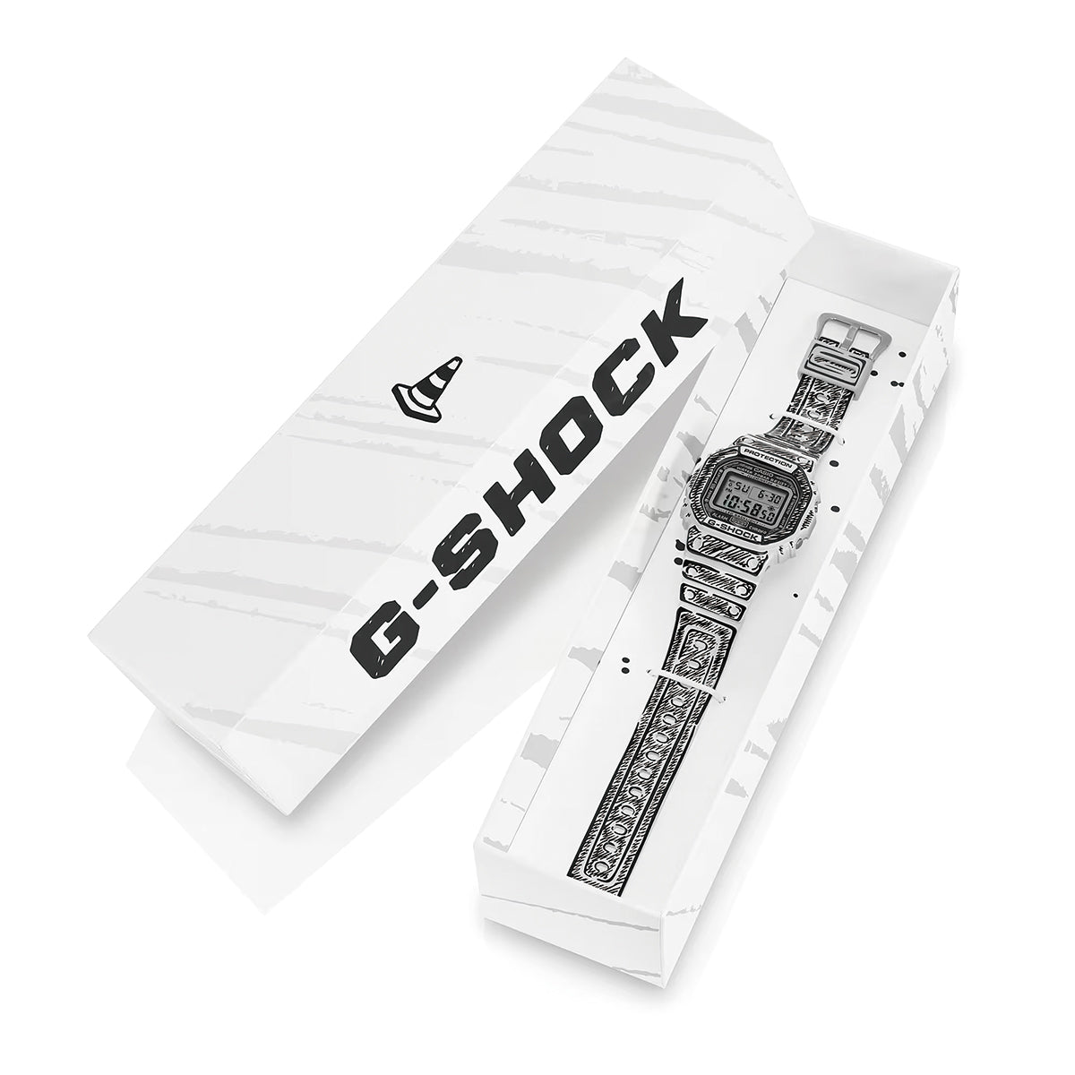 G-SHOCK Joshua Vides コラボレーションモデル ホワイト DW-5600JV-7JR