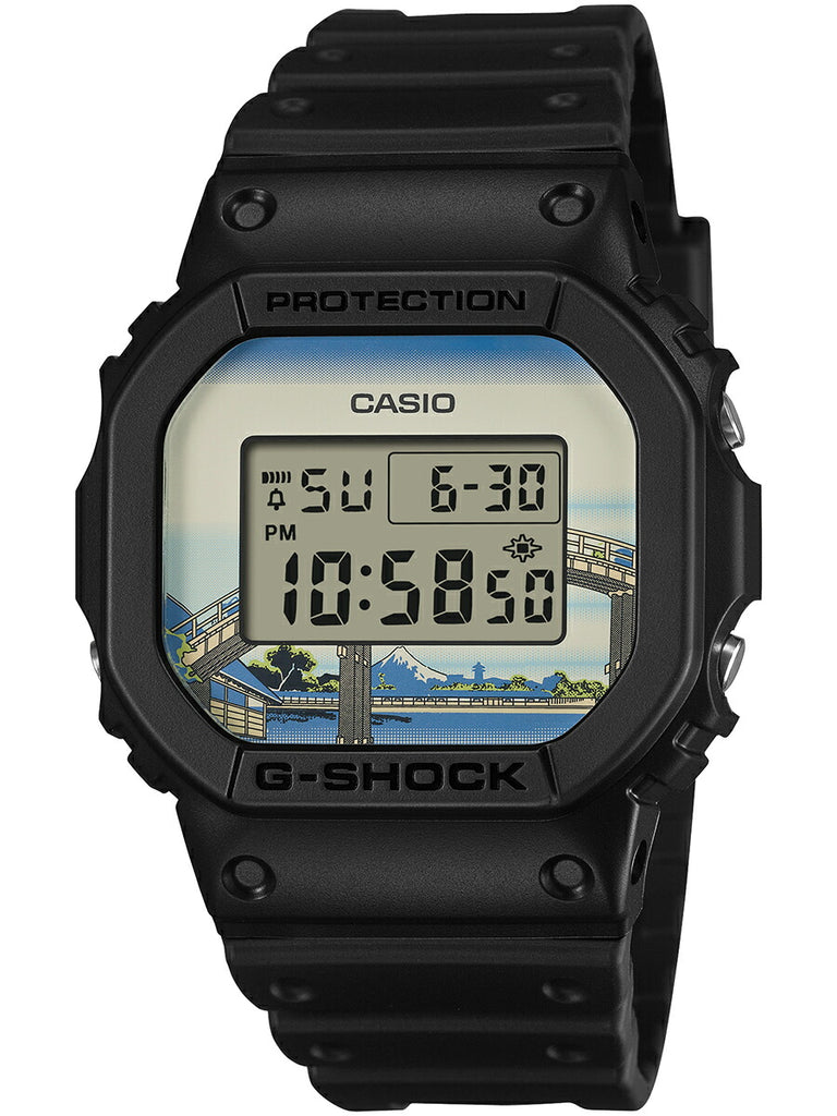 CASIO 葛飾北斎 深川万年橋下 DW-5600KHFM25-1JR dw-5600khfm25-1jr_1_1024x1024.