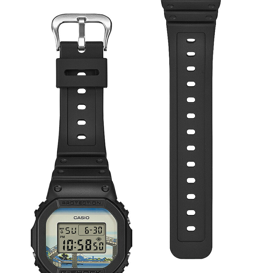1月10日発売》G-SHOCK 葛飾北斎 深川万年橋下 DW-5600KHFM25-1JR