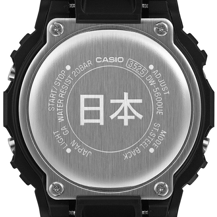G-SHOCK 葛飾北斎 山下白雨 DW-5600KHSH25-1JR メンズ 電池式 デジタル スクエア 樹脂バンド 日本製